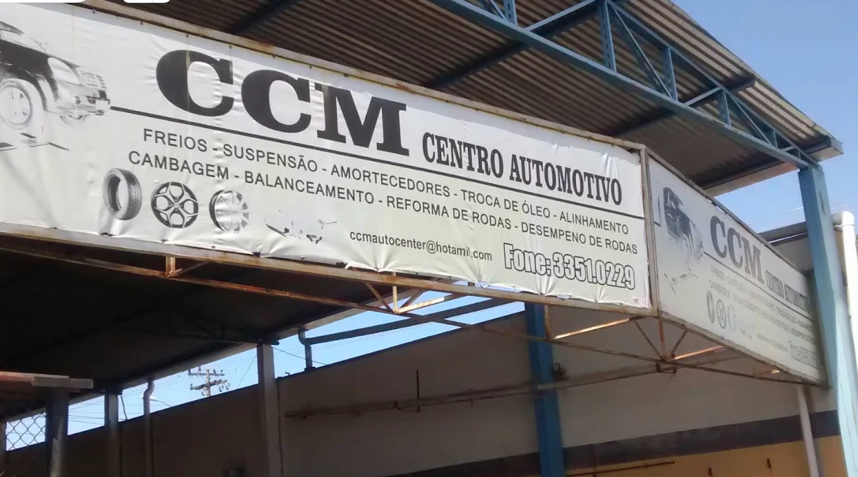 Fachada da CCM Centro Automotivo em São Carlos